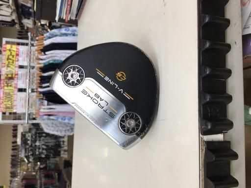 オデッセイ STROKE LAB V-LINE CS 34インチ パター PT STROKE LAB フレックスその他 メンズ 男性用 右利き 右用 Cランク ゴルフクラブ