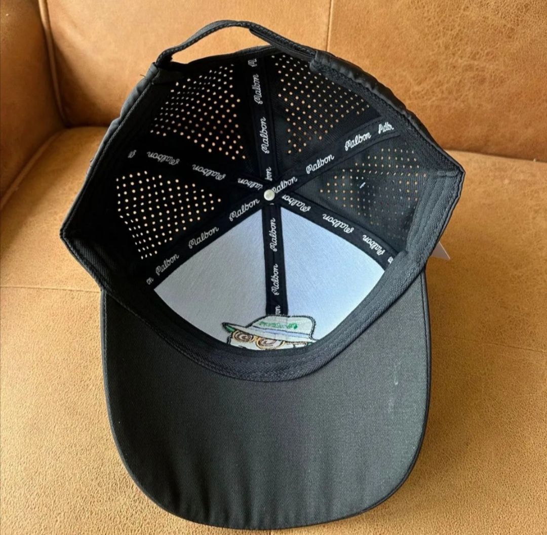 Malbon Golf メンズ セットアップ 黒 ✨Lサイズ 新品 帽子付き⛳ Malbon Golf(マルボンゴルフ) セットアップ(メンズ) - 海外通販