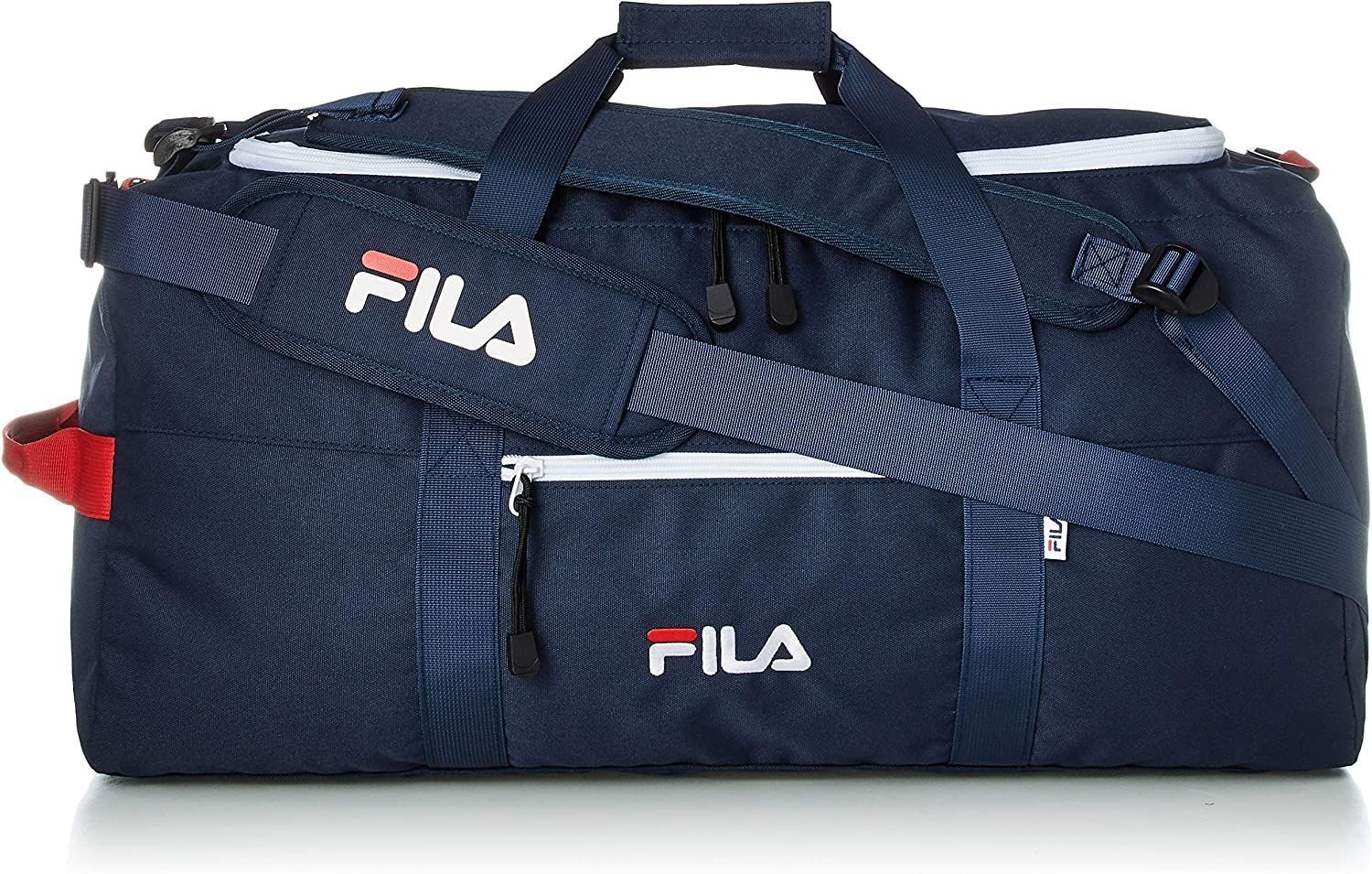 【人気商品】[フィラ] ボストンバッグ リュック 大容量 50L 3WAY 旅行バッグ ショルダーバッグ スポーツバッグ 2タイプロゴ 筆記体 正規体 ベルド取り外せる 大型 収納 FM2276-FM2334