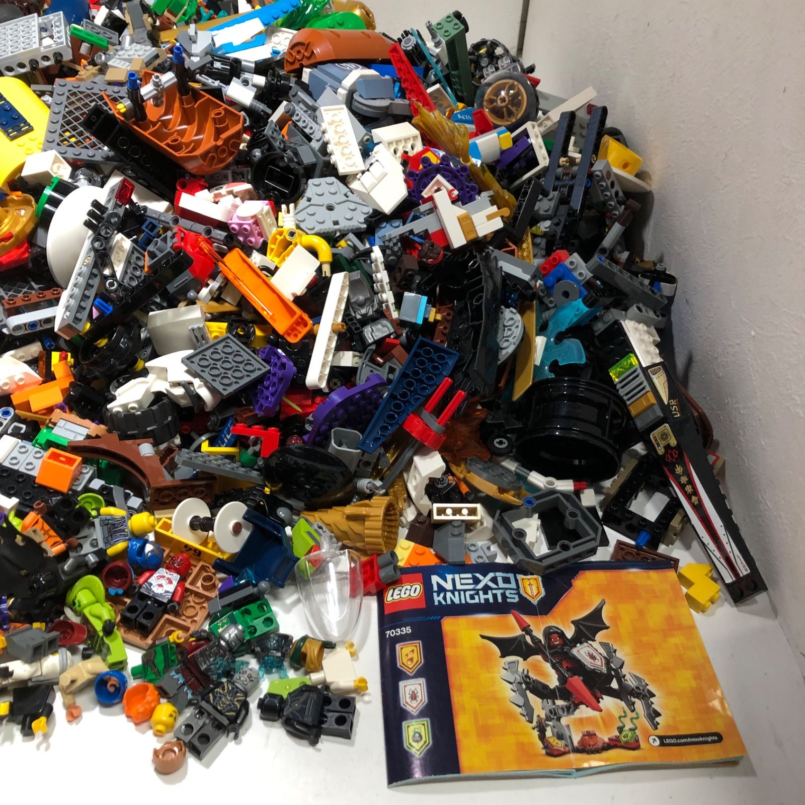 ☆LEGO レゴ パーツ フィギュア含む 大量まとめ売り 約10kg ② 