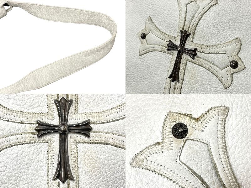 クロムハーツ　メールバック　ラージクロス CHROME HEARTS クロムハーツ ラージクロス メールバッグ