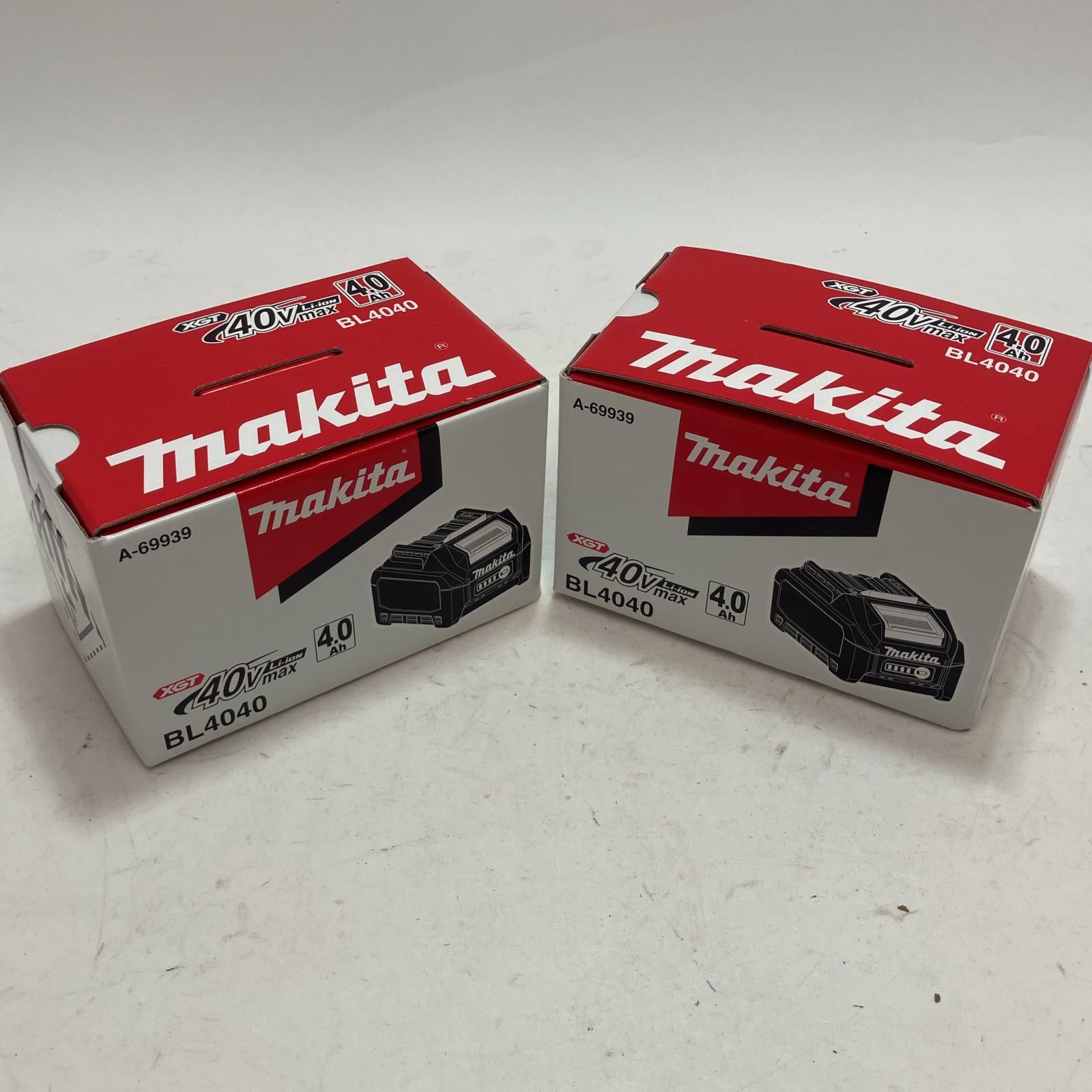 MAKITA マキタ リチウムイオン バッテリー BL4040 40Vmax 4Ah 2個 