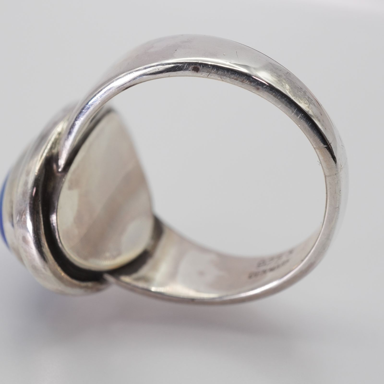 ジョージジェンセン ラピスラズリ シルバー リング 46B/24-4851S