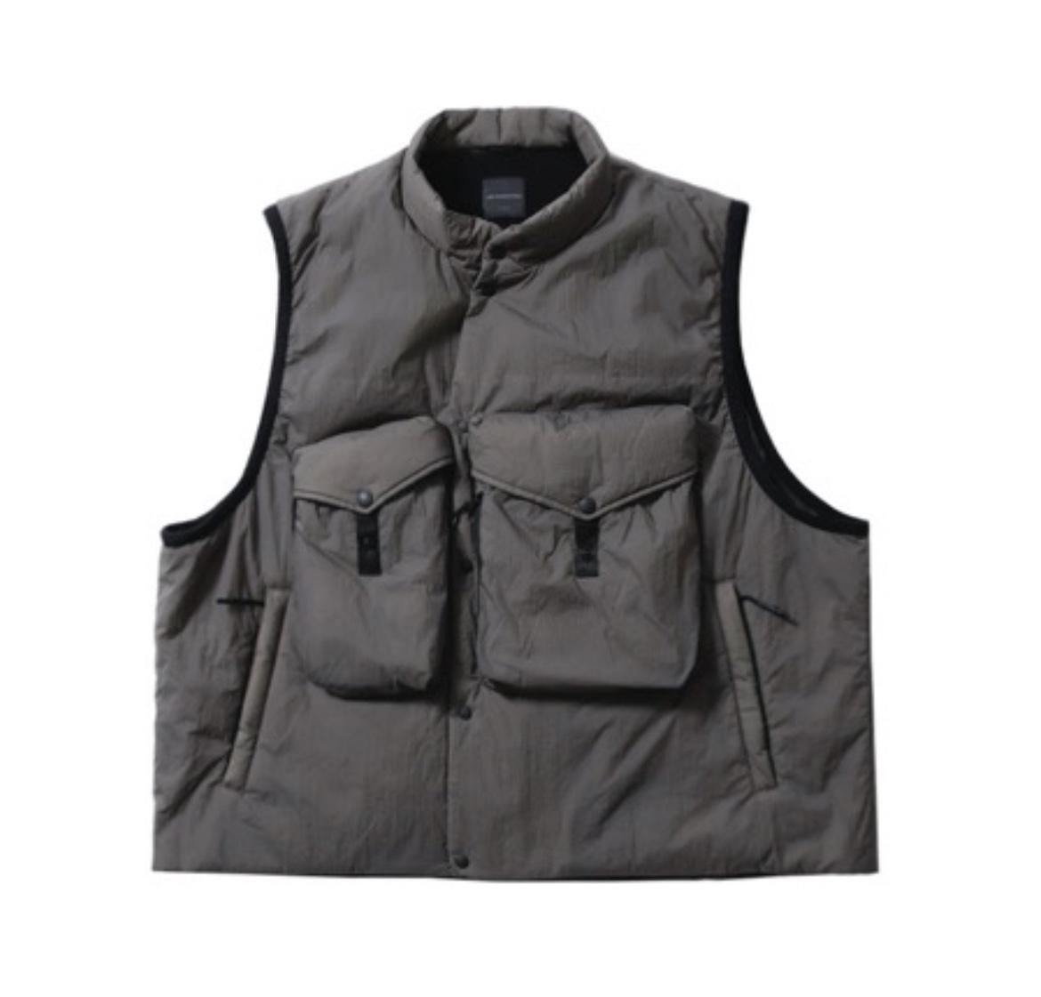 moif(ムイフ) 22AW オーバーミル ベスト グレー 2サイズ moif(ムイフ) 22AW オーバーミル ベスト グレー 2サイズ 【公式通販】