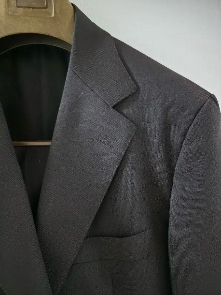 ソブリン ダークブラウン モヘア スーツ