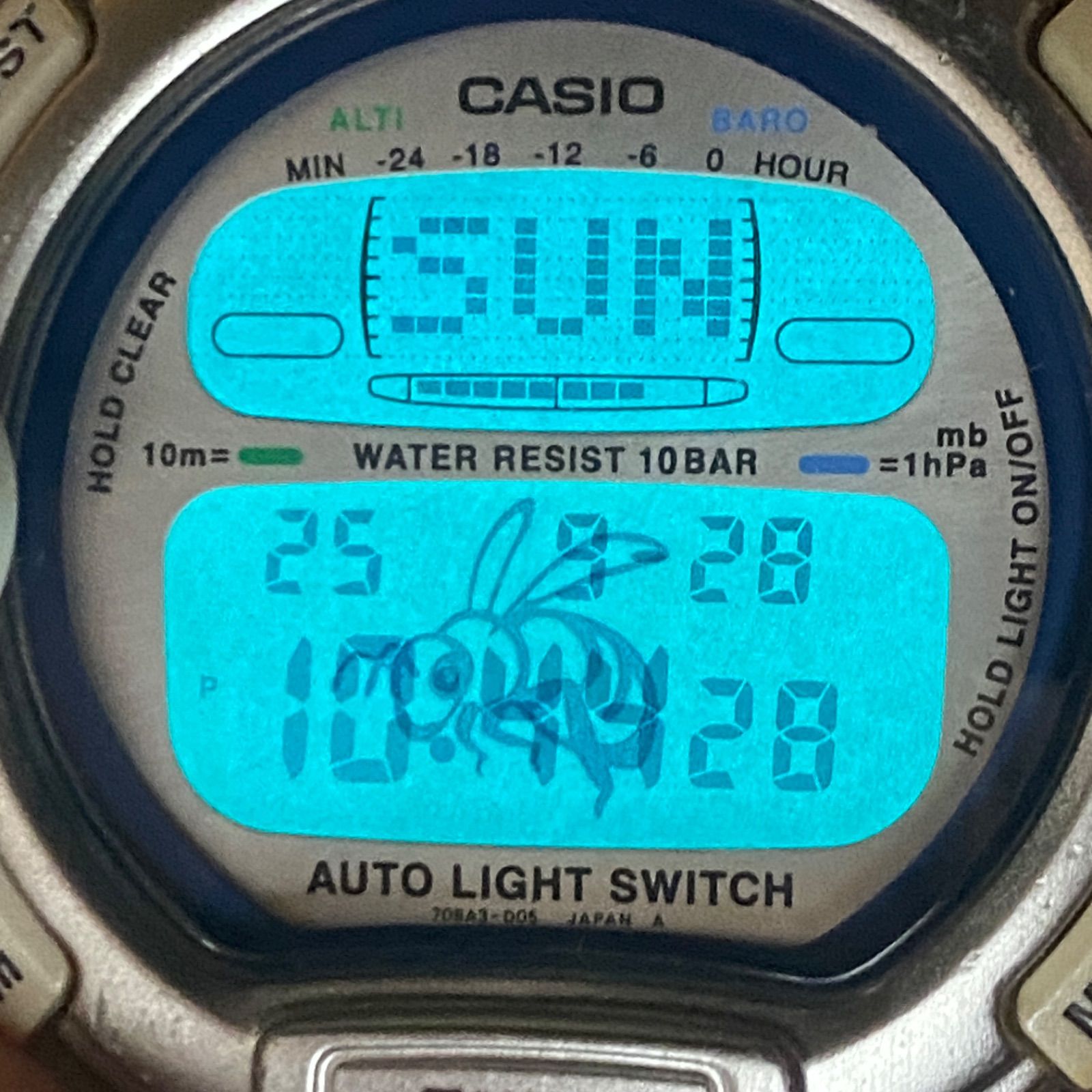 希少 レア カシオ CASIO PRL-201J プロトレック PROTREK ファーブル