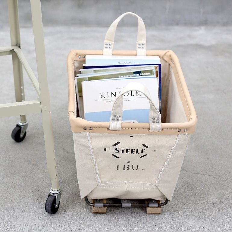 新品】【1点販売】STEELE CANVAS BASKET[スチールキャンバスバスケット