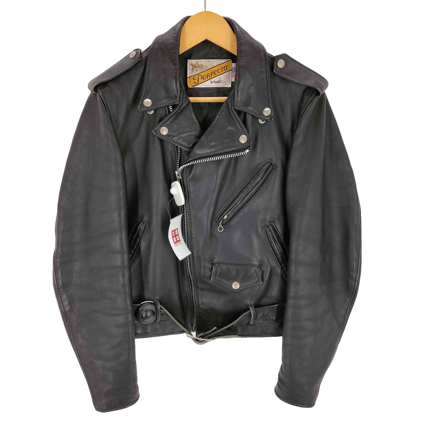 美品 SIZE42 SCHOTT ライダースジャケット 618 バイカータグ 618US RIDERS/618 ダブルライダースジャケット | Schott（ショット