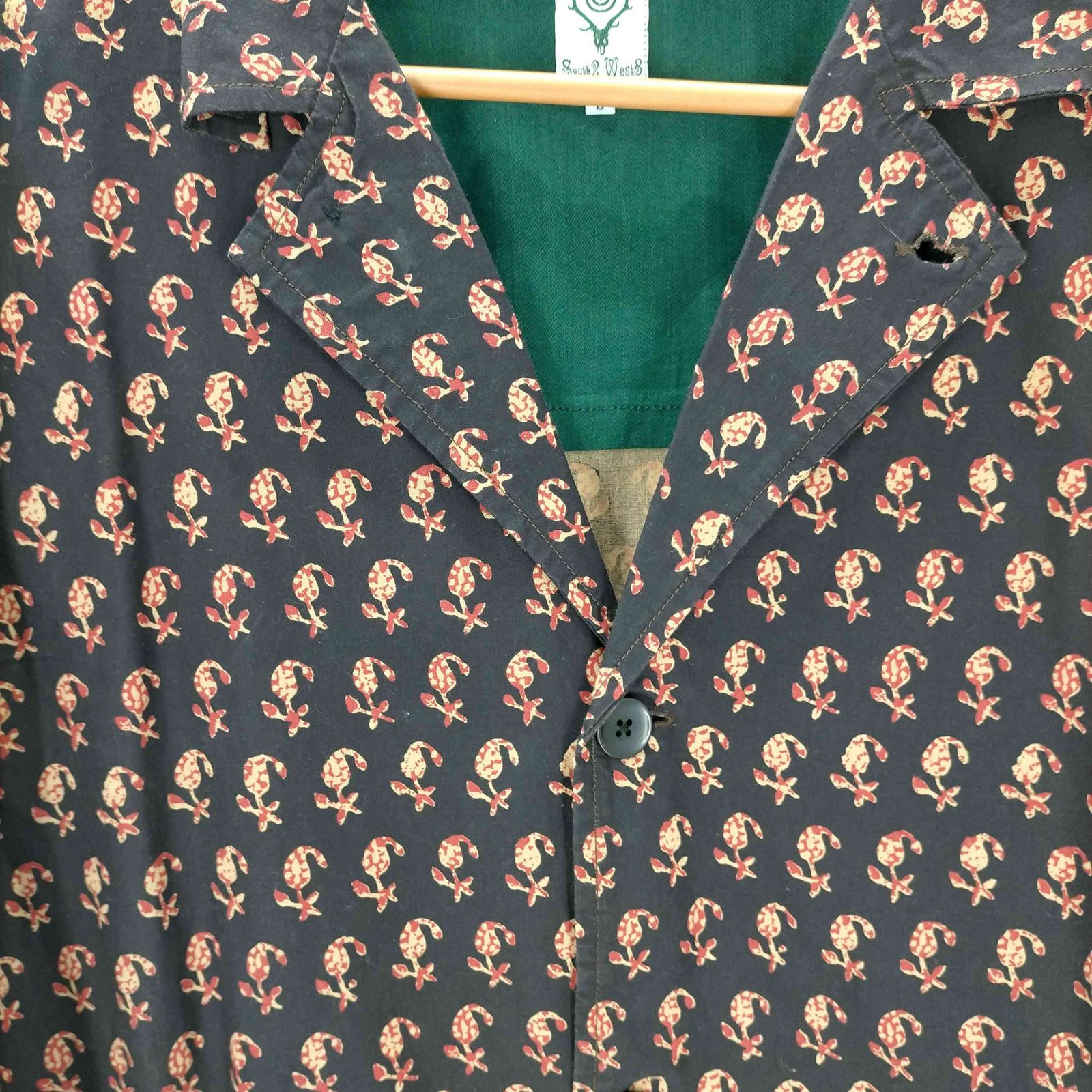 サウスツーウエストエイト SOUTH2 WEST8 Pen Jacket-Batik Pt.Floral 