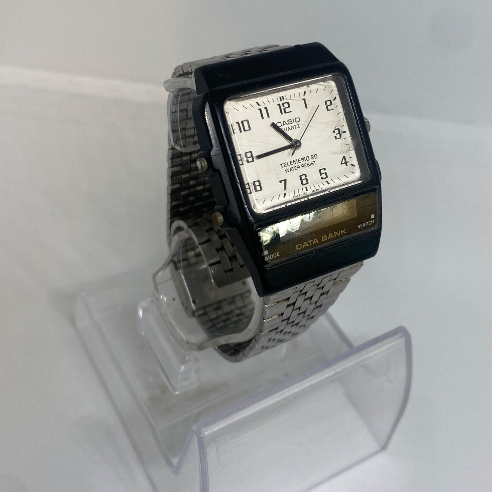 デッドストック 日本製 CASIO AB-10W ヴィンテージカシオ アナデジ CASIO カシオ AB-10W 腕時計 アナデジ メンズ - メルカリ