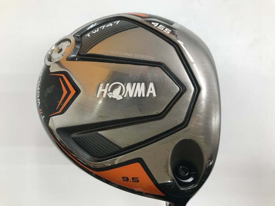 【即納】TOUR WORLD TW747 455 | 9.5 | S | VIZARD FD-6 | 中古 | ドライバー | ホンマゴルフ
