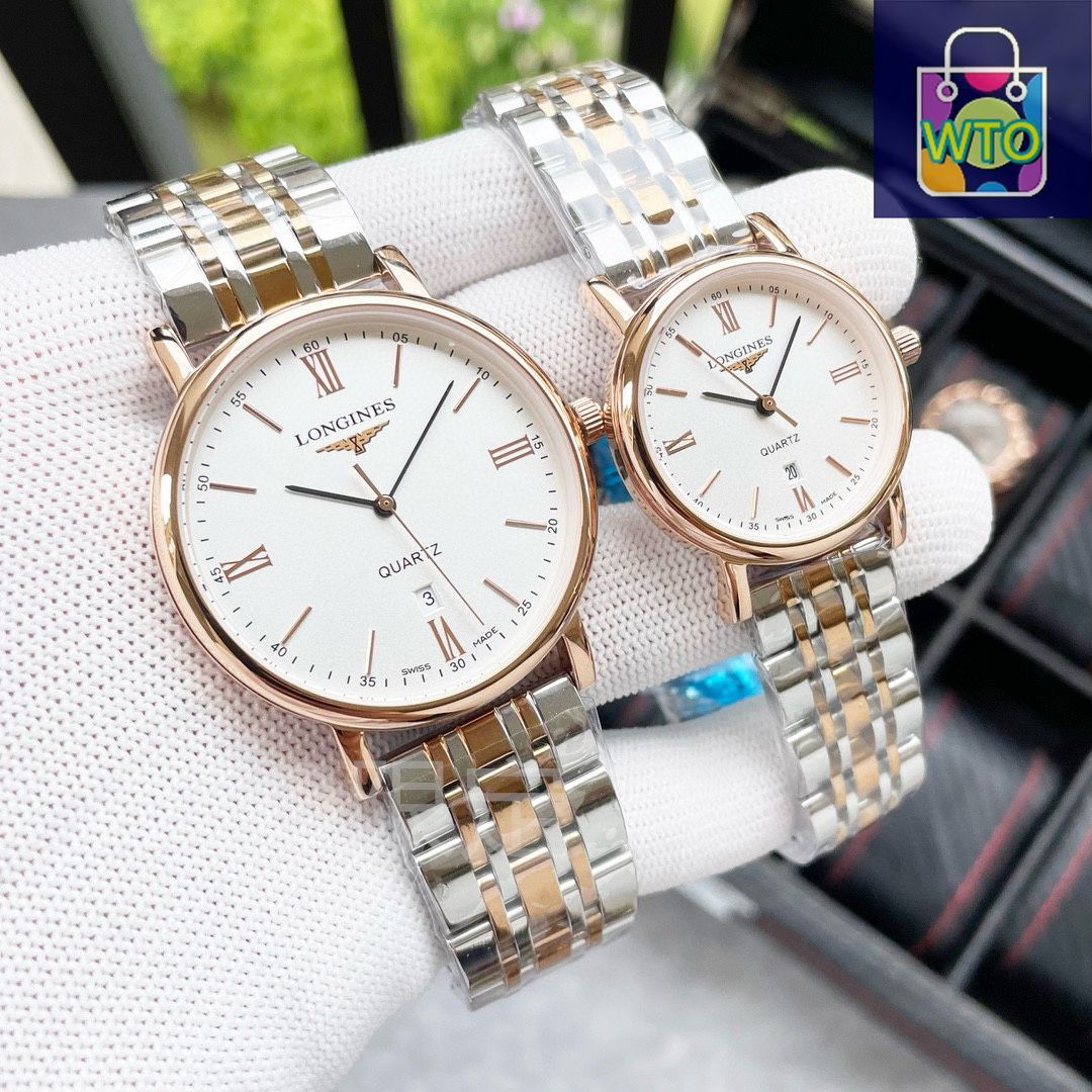 今日特価】Longines ロンジン カップル用 精品腕時計 - メルカリ