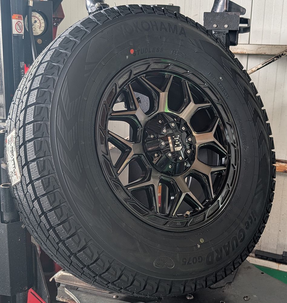 国産 スタッドレス ランクル300 LX600 ランクル250 ヨコハマ アイスガード G075 265 70R17