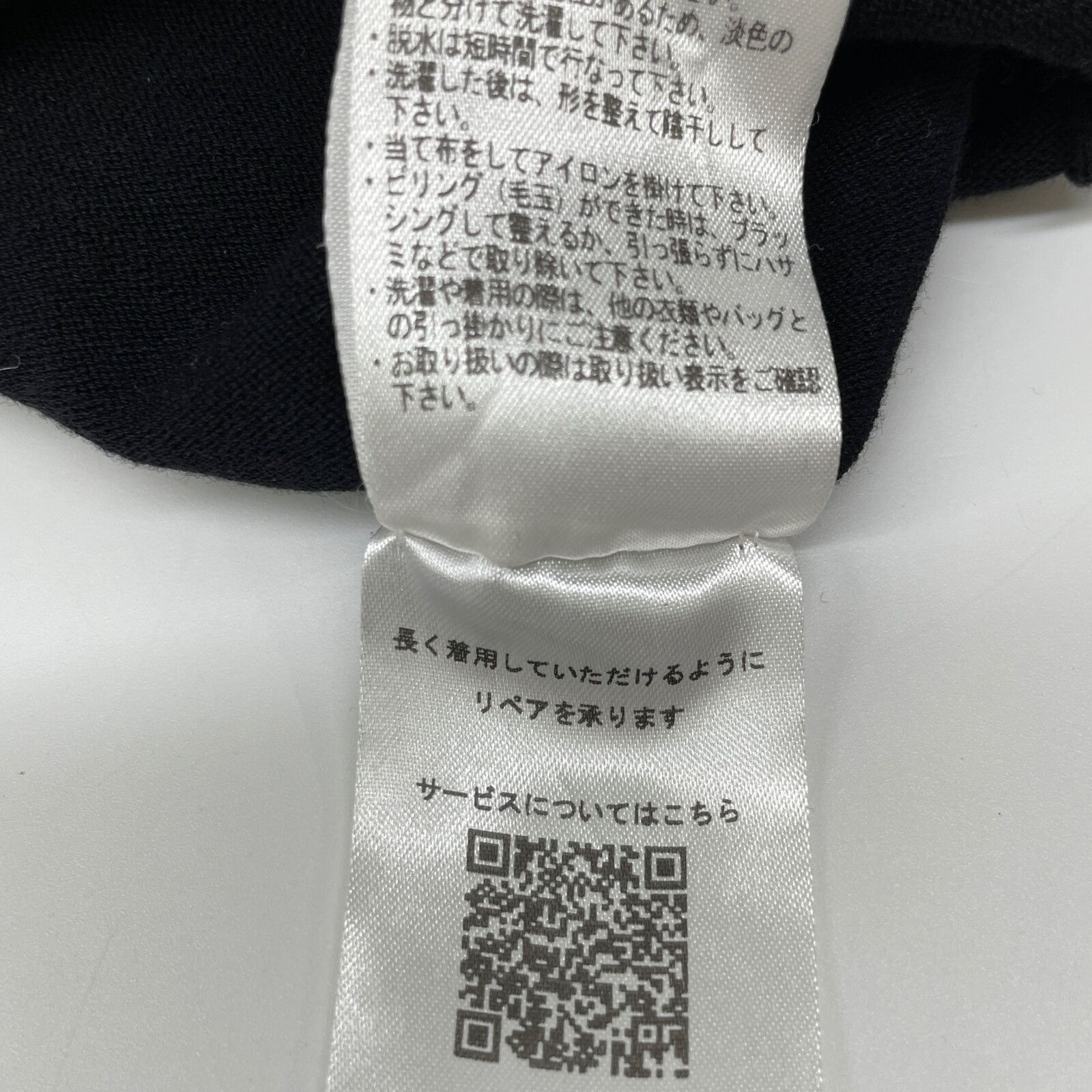 トレンタセッタンタ 48 ブラック trenta settanta トレンタセッタンタ ブラック コットン