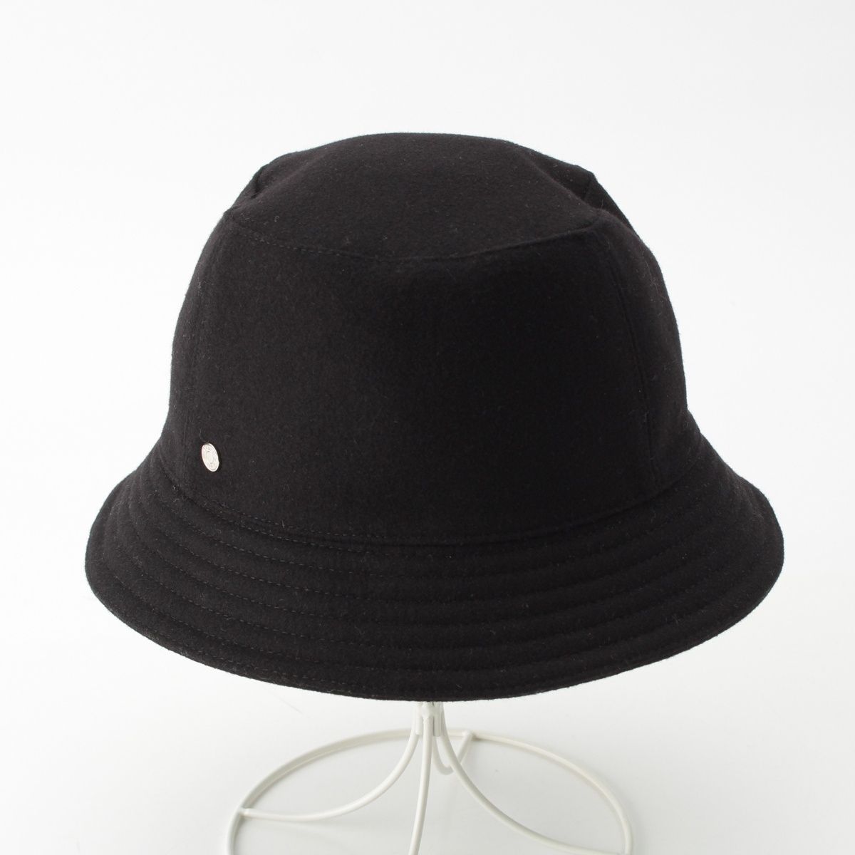 エルメス セリエ カシミヤ 帽子 バケット ハット ブラック 57