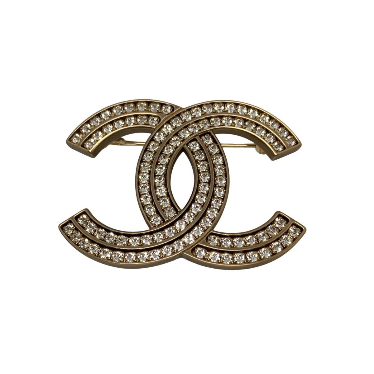 CHANEL （シャネル） A21C ラインストーン ココマーク ロゴ