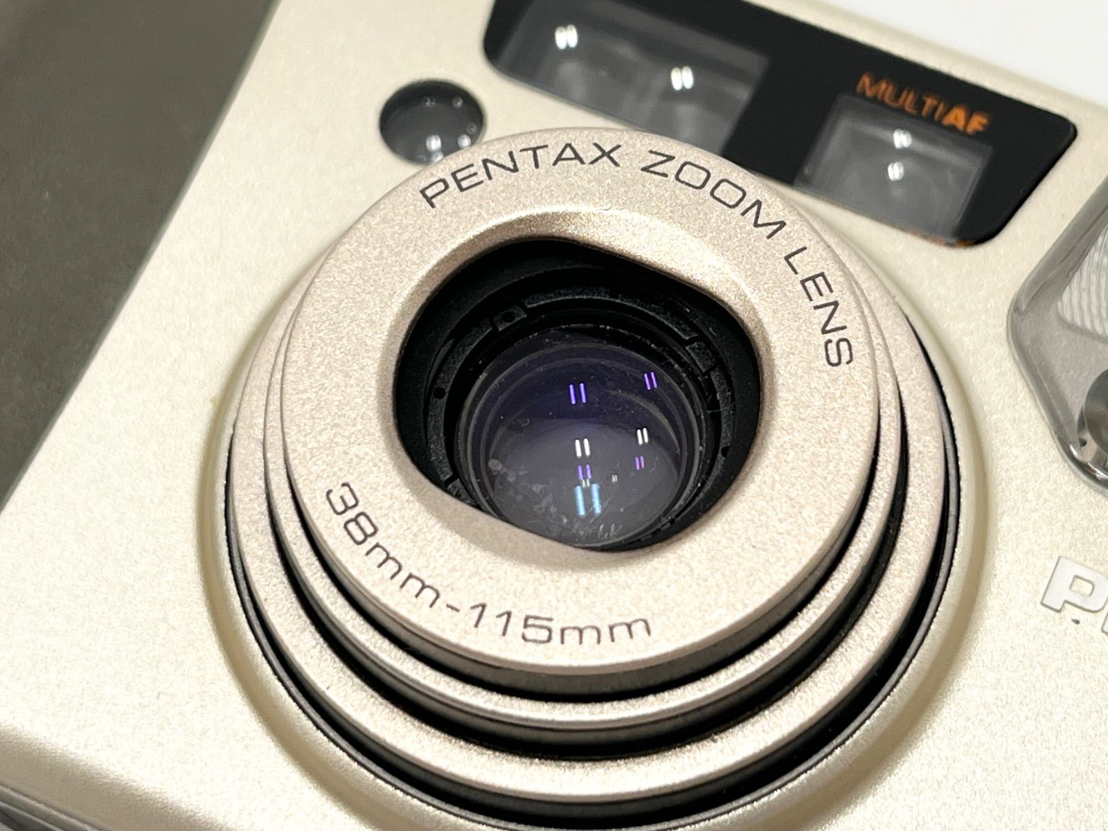 PENTAX ESPIO 115M シャンパンゴールド カメラ 動作確認済み PENTAX ESPIO 115M の使い方 | Totte Me Camera