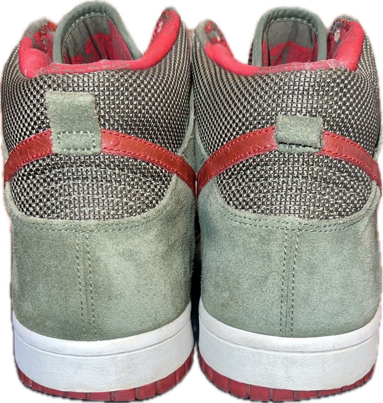 27.5cm Stussy × Nike Dunk High 