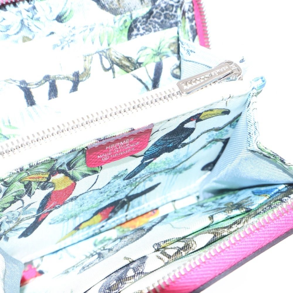 HERMES (エルメス) アザップコンパクト シルクイン ラウンドファスナー  