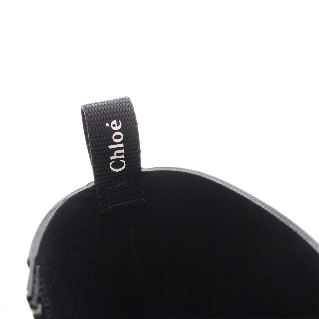 クロエ CHLOE betty ベティ レインブーツ 防水 長靴 39 黒 |YM ●D KIN-KAAI_COM