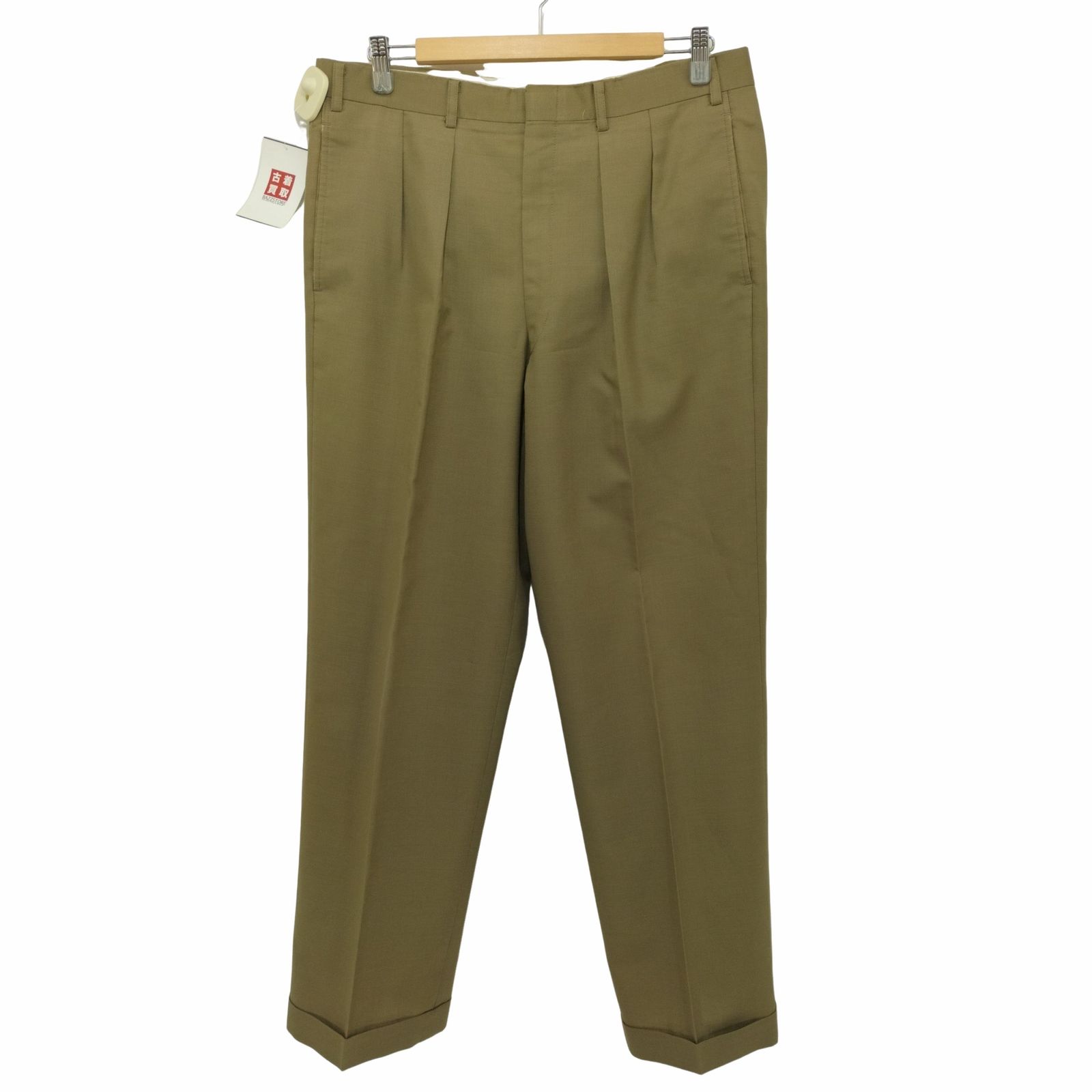 バーバリーズ BURBERRYS 80-90s 2タックウールスラックス メンズ  88
