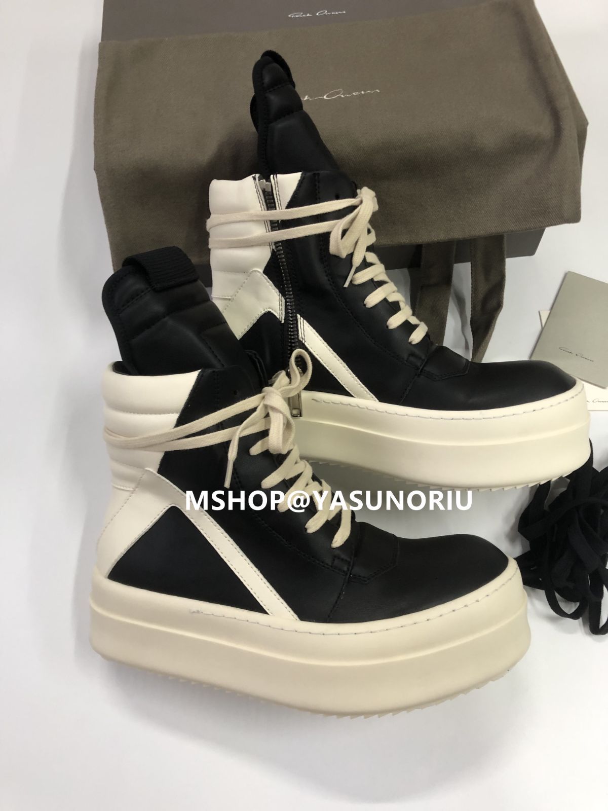 Rick Owens MEGA BUMPER GEOBASKET  スニーカー  EU41