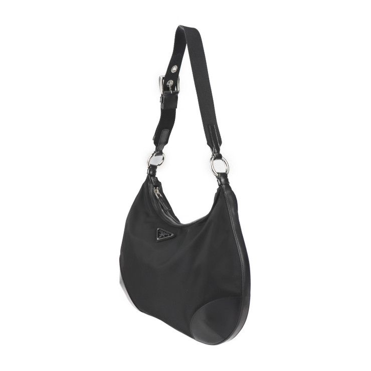 PRADA プラダ ショルダーバッグ BR3487 ナイロン カーフレザー