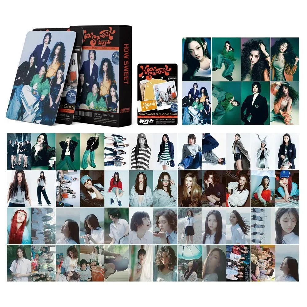 NewJeans 2週目 how sweet サノク トレカ 5枚 NEWJEANS 公開放送 how swee サノク 全員 5枚トレカ NewJeans