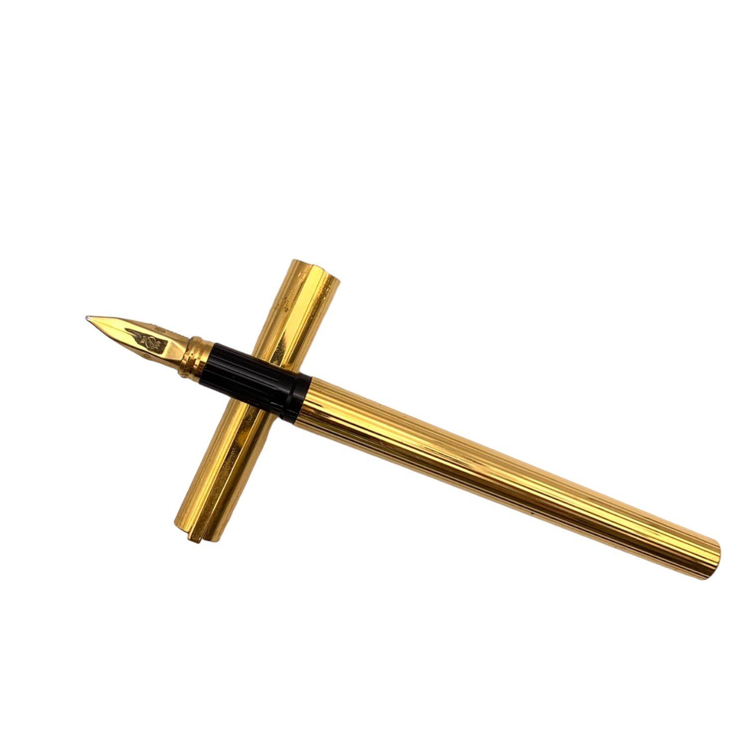 ST.Dupont デュポン万年筆ゴールドペン先18ct 750 S.T.Dupont エス・テー・デュポン 万年筆 クラシック ゴールド