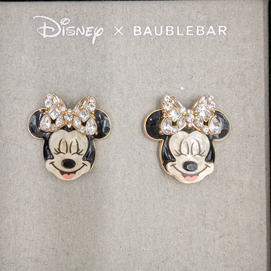 新品】海外限定 Disney×BAUBLEBAR コラボ ミニーマウス ピアス - メルカリ