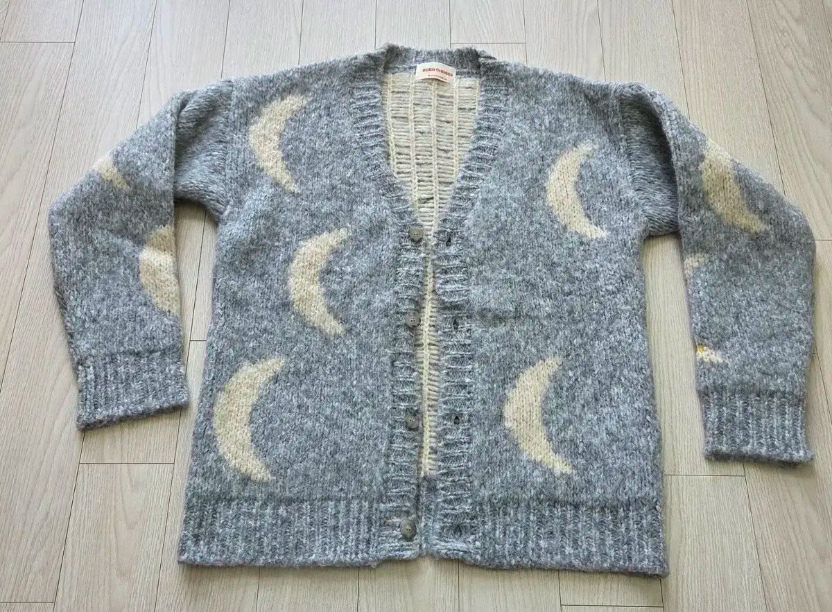 BOBO CHOSES ジュニア 月 パターン カーディガン