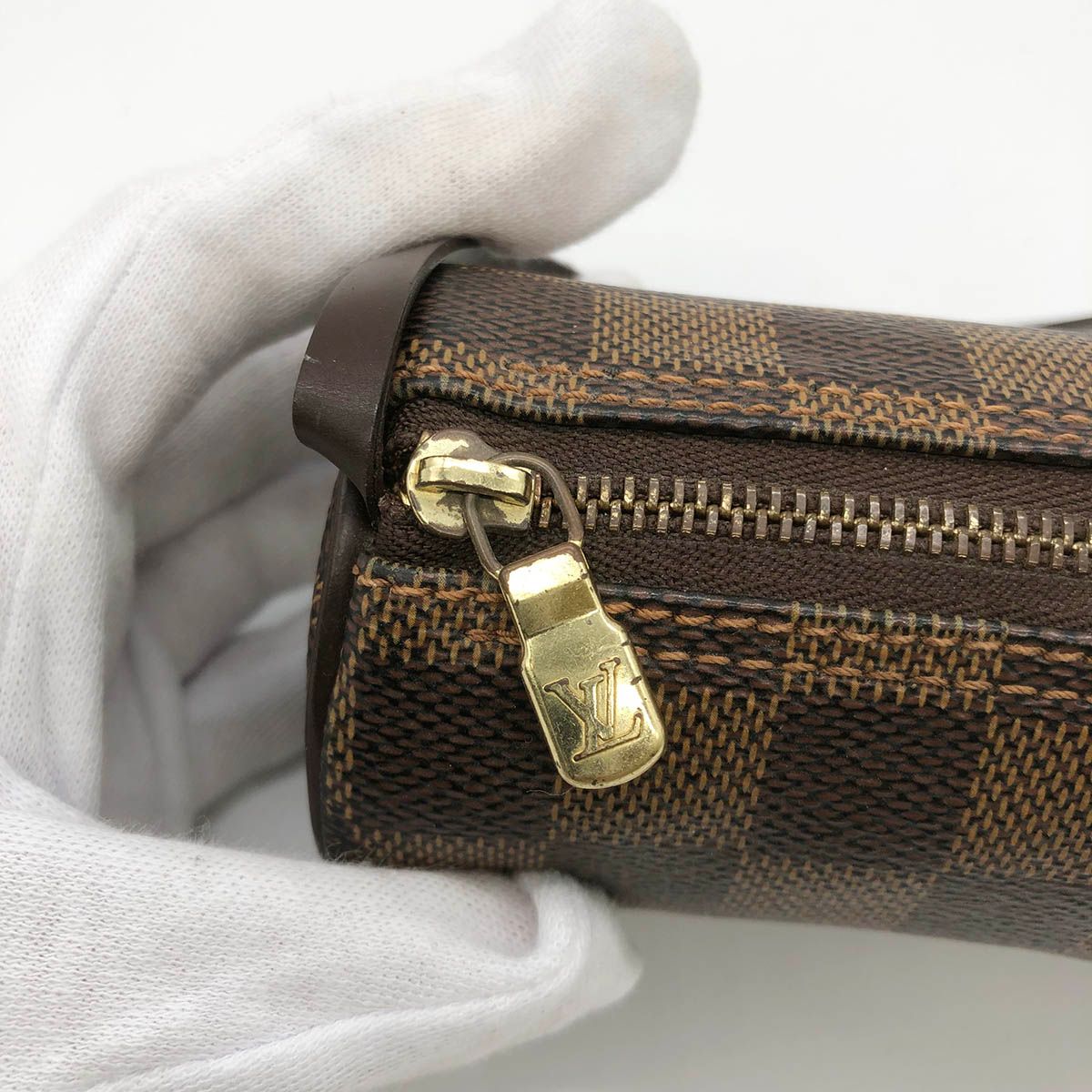 LOUIS VUITTON ルイ・ヴィトン パピヨン 付属ポーチ ダミエ ポーチ