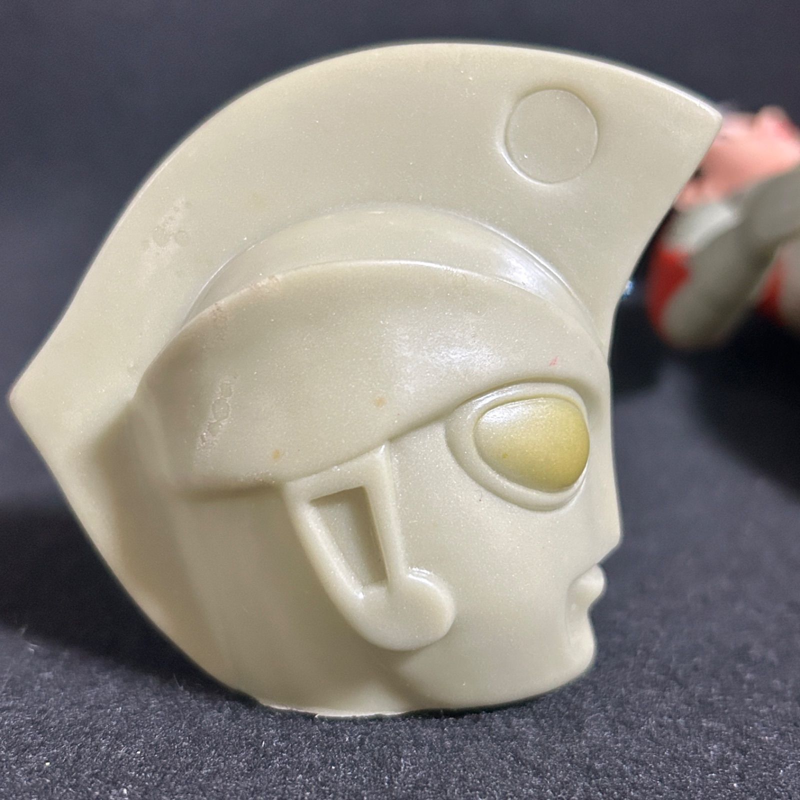 ブルマァク ウルトラマンエース A ソフビ 面取れ 面替え 当時物 希少品