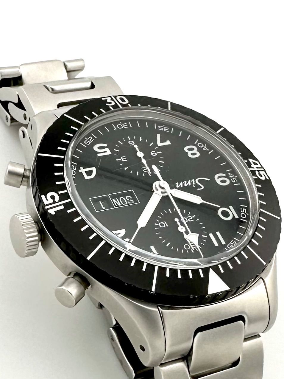 SINN 155.AUTO LIMITED クロノグラフ デイデイト 自動巻き時計 限定 ジン - メルカリ