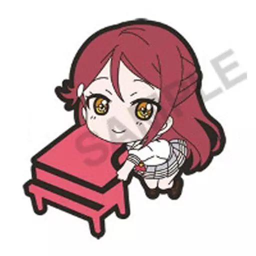 ラブライブサンシャイン 桜内梨子ラバーストラップ 赤目先生デザイン ラブライブサンシャイン 桜内梨子ラバーストラップ 赤目先生デザイン