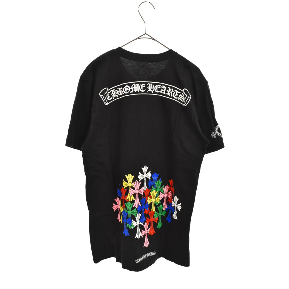 CHROME HEARTS (クロムハーツ) 22SS MLTCOL CEM CRS T-SHRT マルチセメタリークロスプリントTシャツ ブラック  - メルカリ