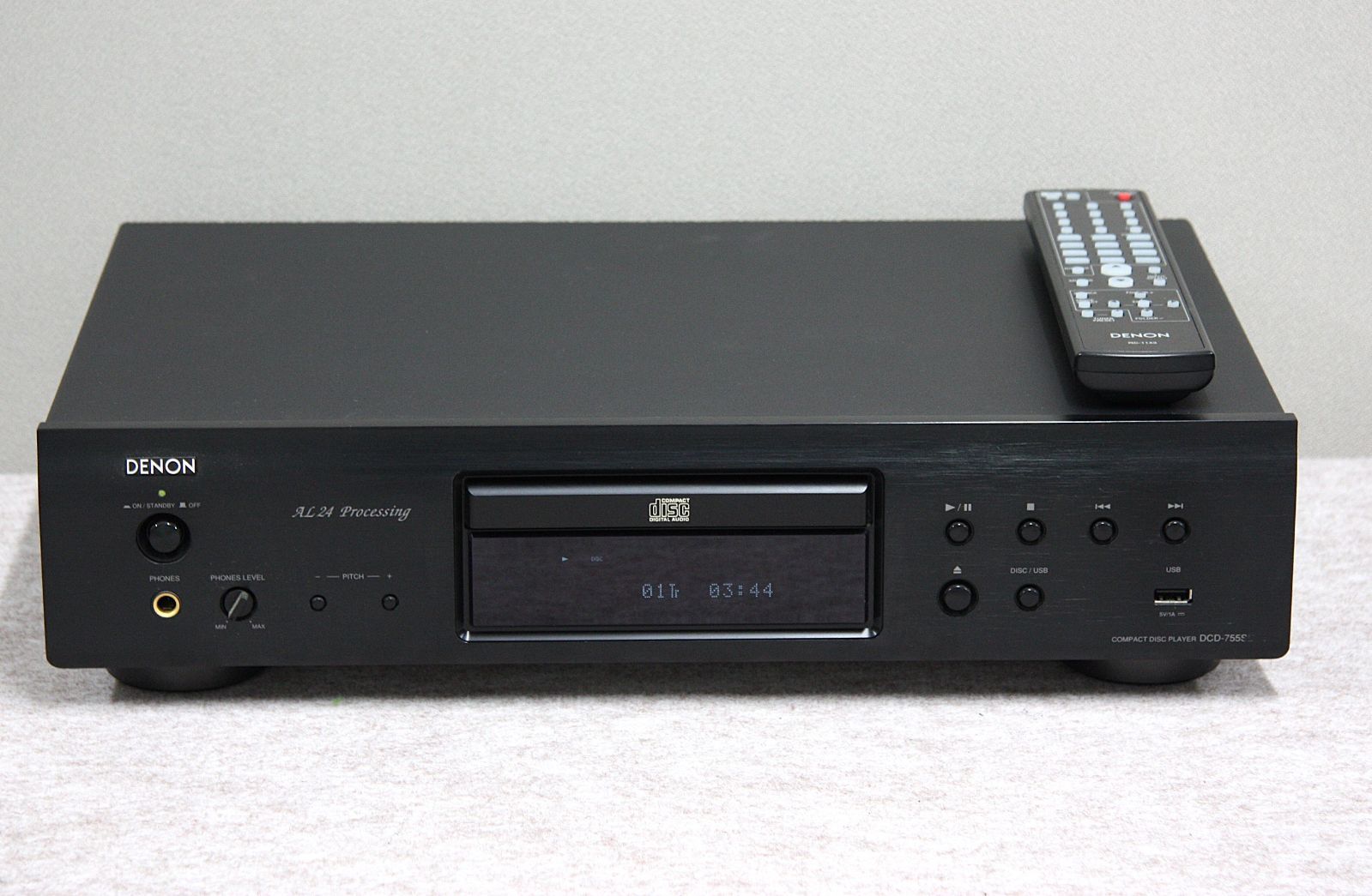 CDプレーヤーDCD-755SEブラック
