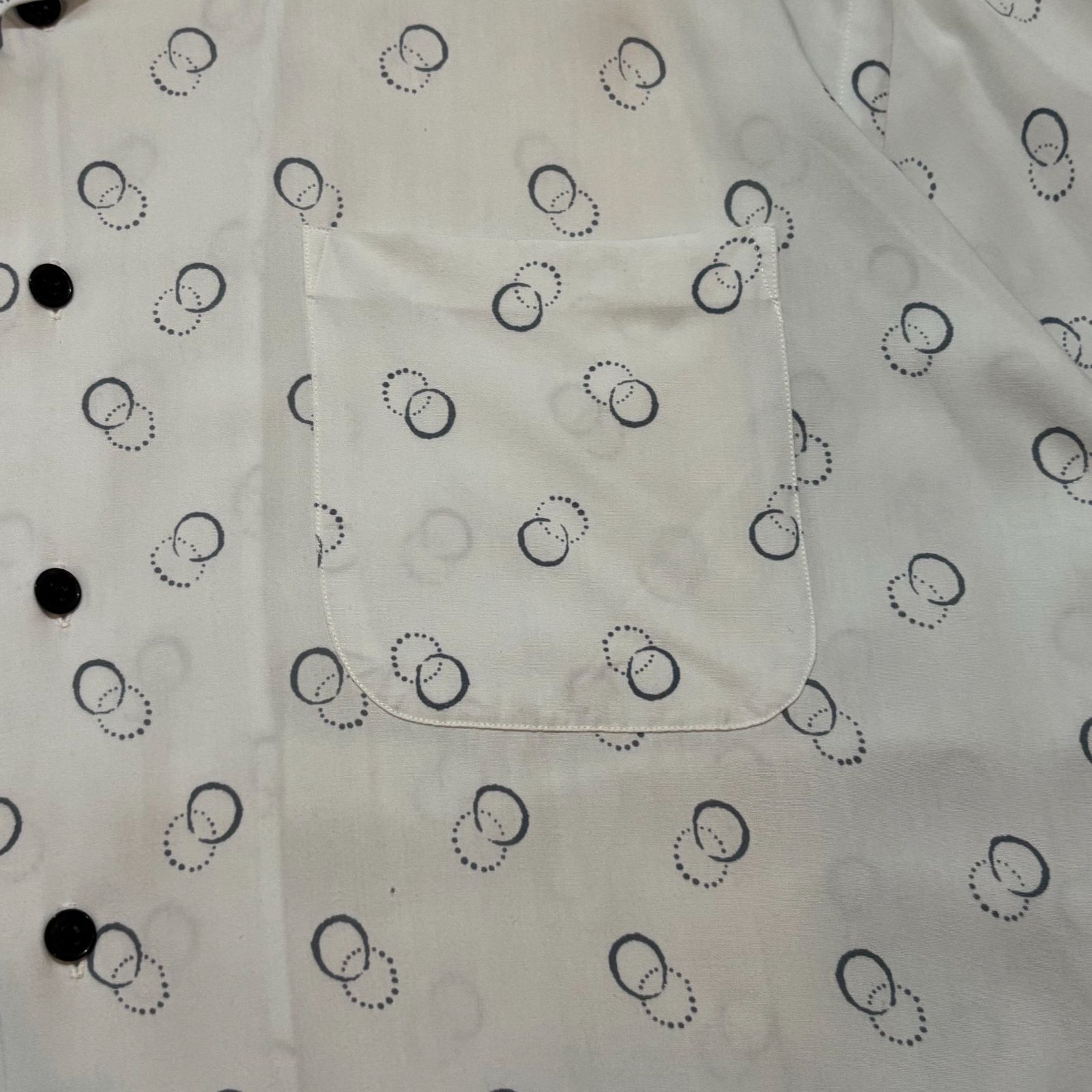 D13】90s Polo by Ralph Lauren CLAYTON Atomic Open-collar shirt 