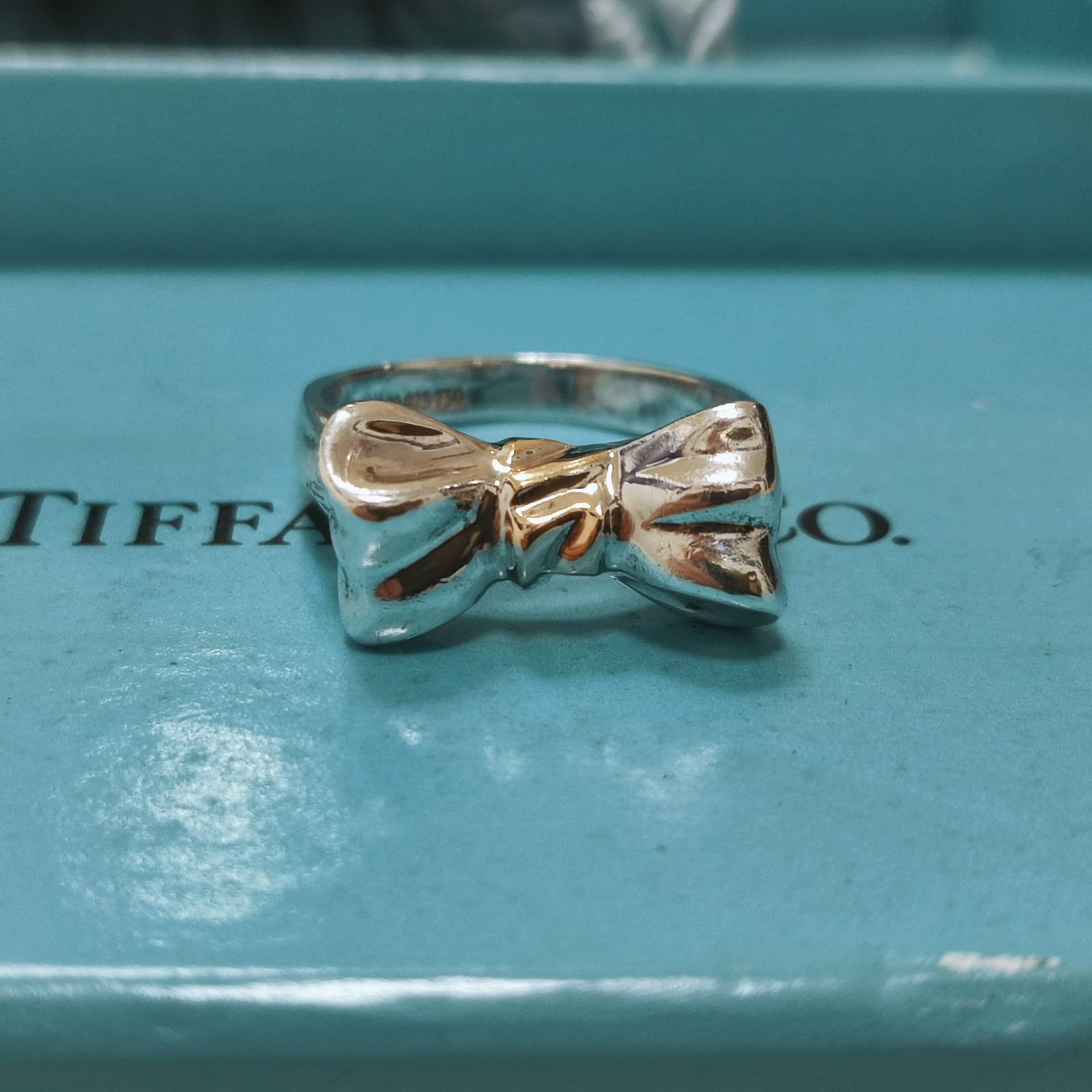 暖色系 【Tiffany】vintage combi ring 8号 | irai.co.id