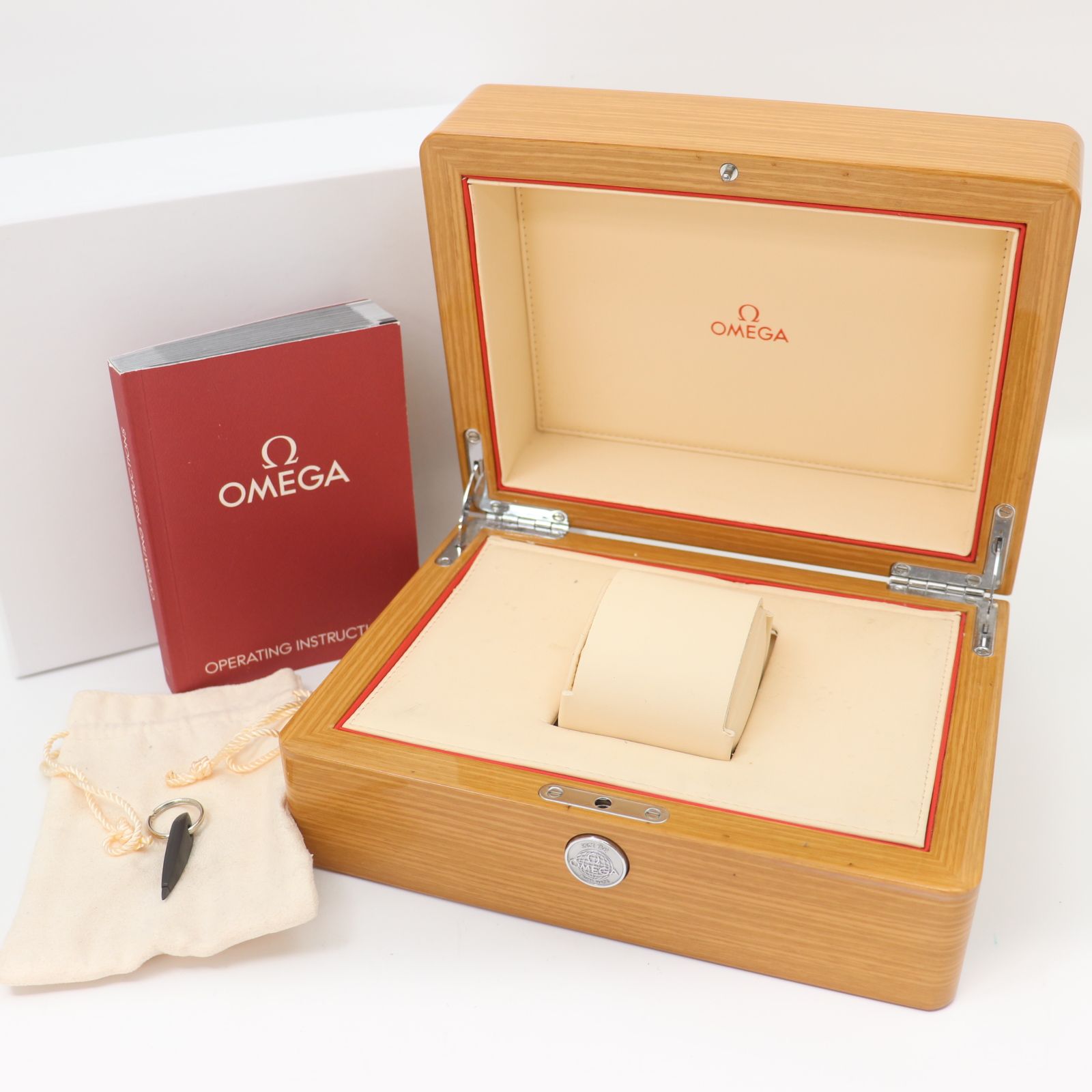 オメガ　OMEGA 時計　木製　ケース　箱