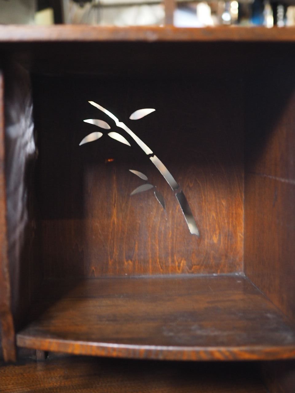 和モダンなレトロ茶箪笥 昭和前期