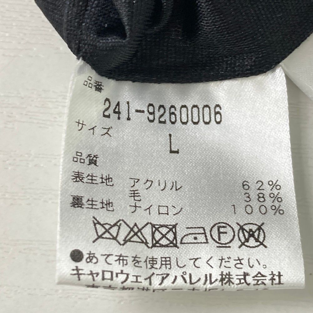 サイズ：L CALLAWAY キャロウェイ レッドレーベル 裏地付 ニット