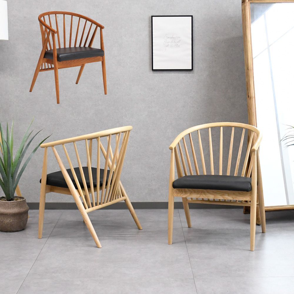 無垢材 回転座椅子 B 和室 和モダン ZR23919 回転座椅子ロータイプ