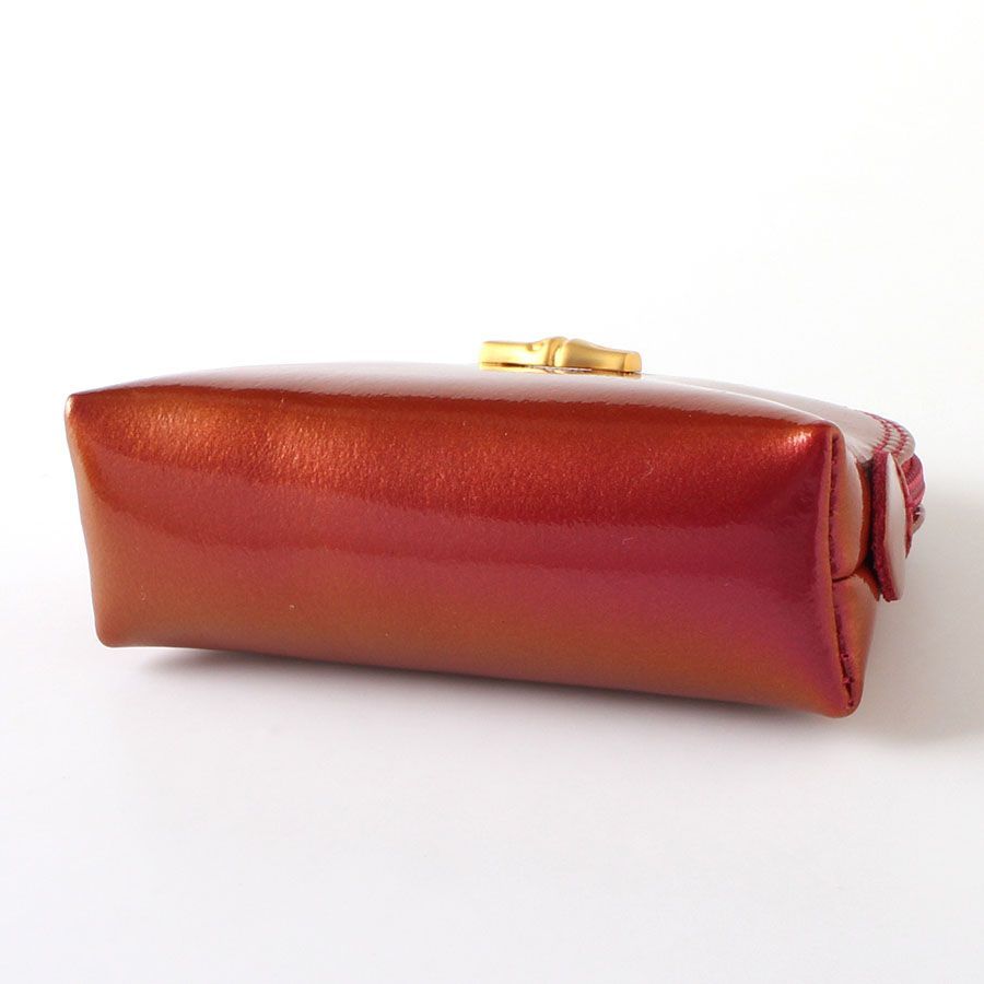ロンシャン LONGCHAMP レザー パスポートケース レッド