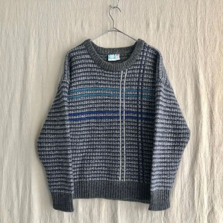 ニュージーランド製 Vintage ニット セーター / ユニセックス ウール 