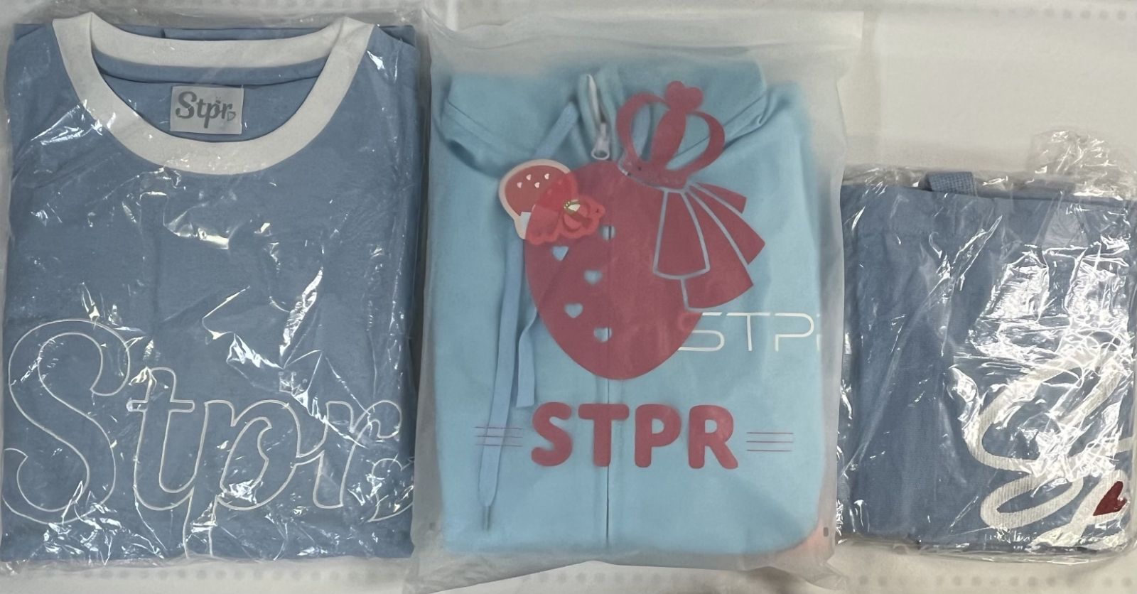 すとろべりーぷりんす STPR ころん Tシャツ スポーツウェアトートバッグ 3種セット