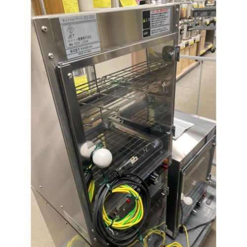 中古】ホットショーケース エイシン電機 ED-330 幅330×奥行300×高さ