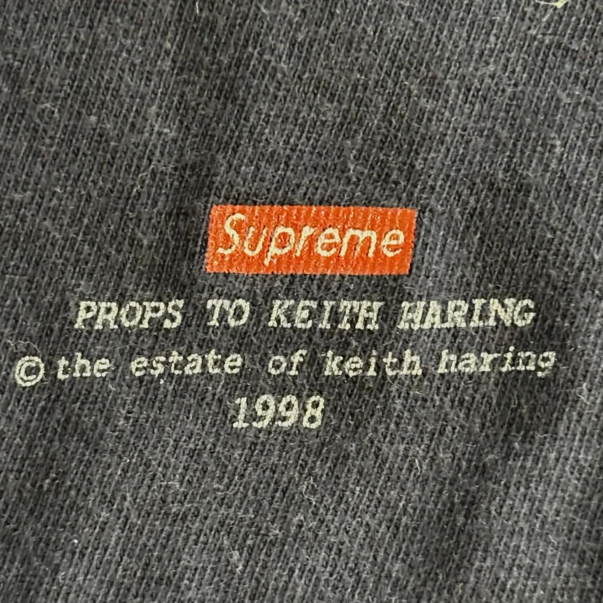 USA製 90s SUPREME × KEITH HARING S/S TEE シュプリーム × キース 
