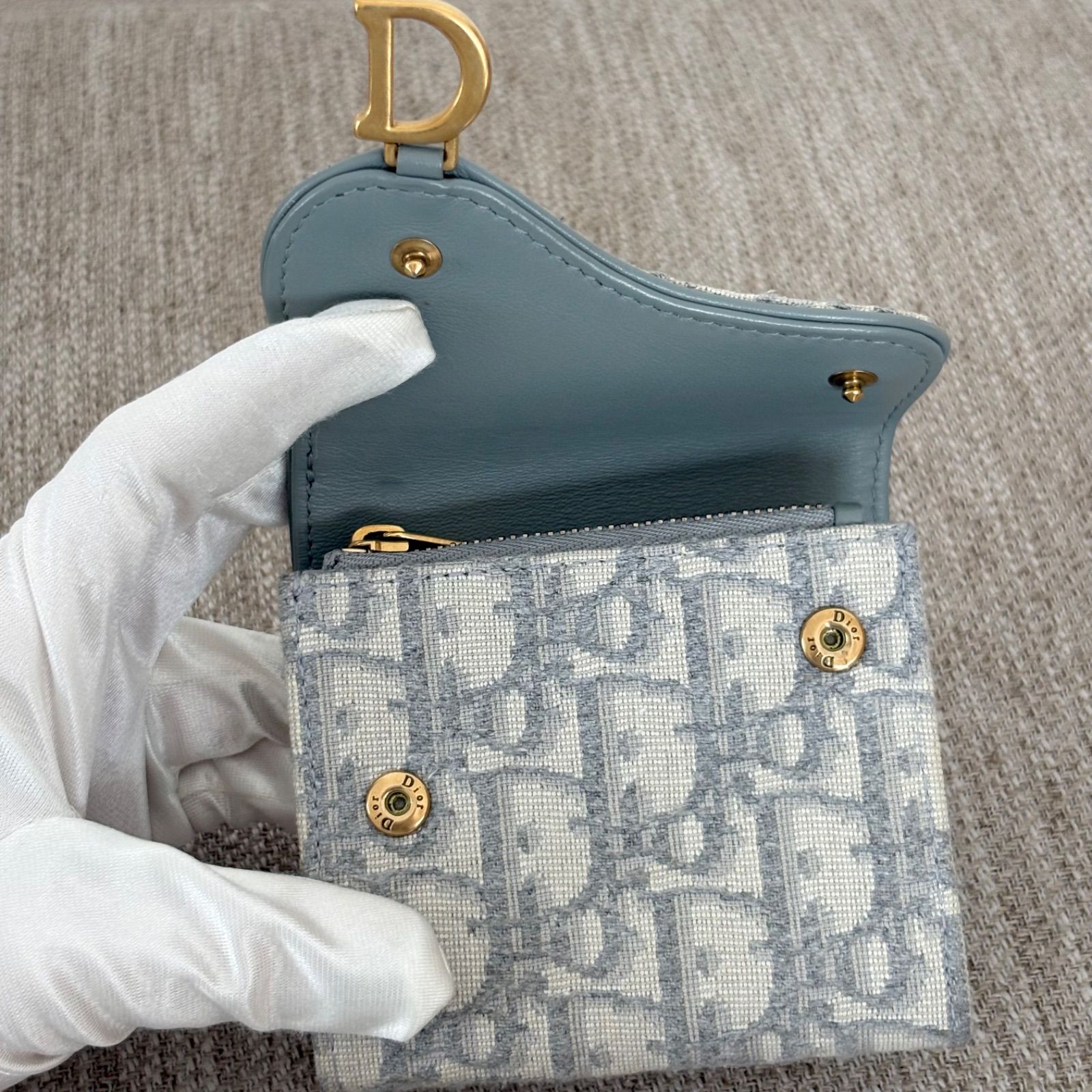 極美品‼️ Christian Dior ケース トロッター ゴールド金具 極美品