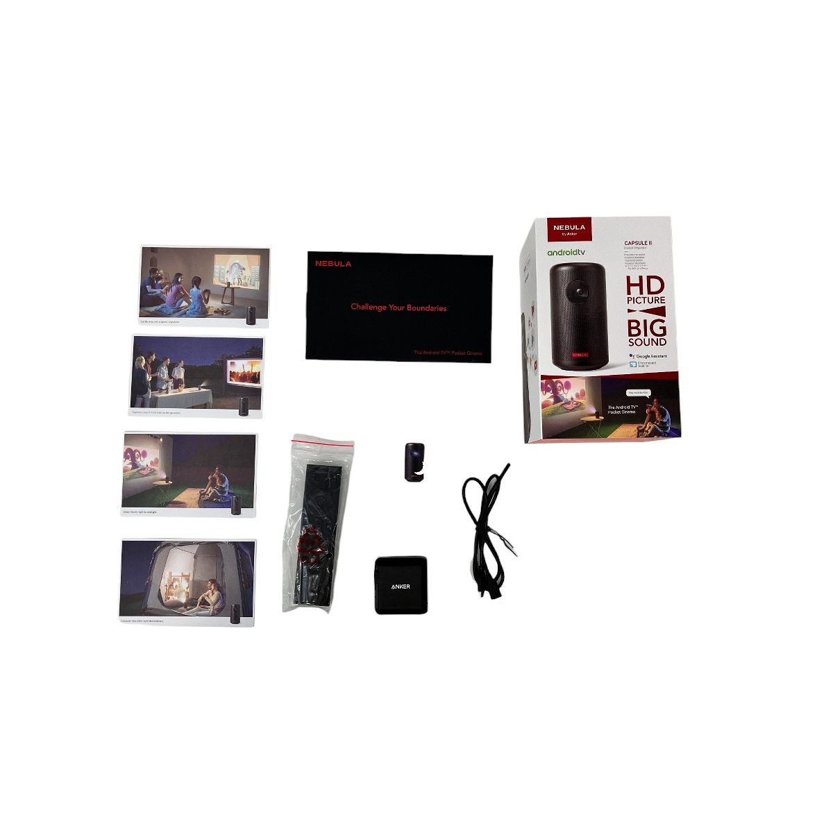 ANKER Nebula Capsule II D2421 モバイルプロジェクター Z10505108